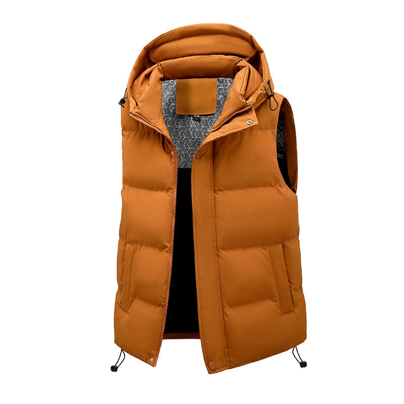 Women High-Quality Padded Gilet with Hood
