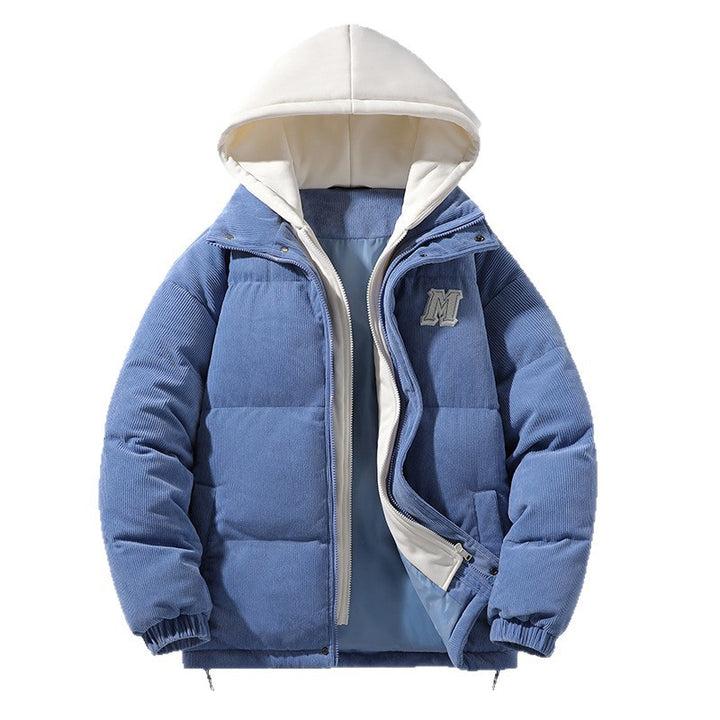 Men's Fashion Padded Jacket with Hood Mune Fashion