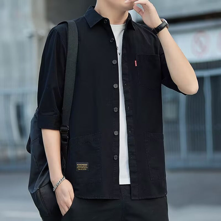 Men's Casual Long Sleeve Shirt Mune Fashion