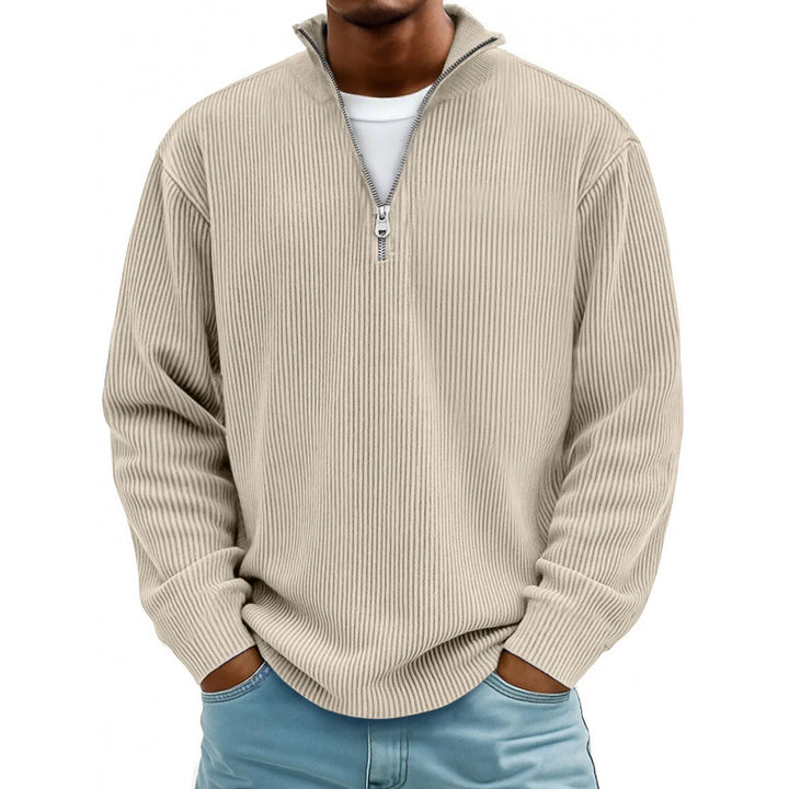 Men's Stylish Sweatshirt with Zipper Mune Fashion