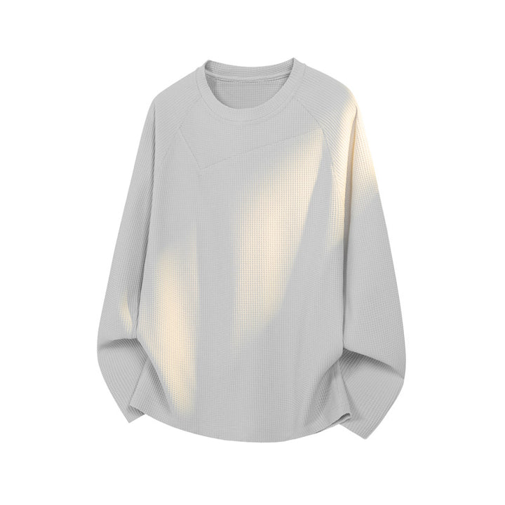 Men's Fashionable Sweatshirt with Textured Design Mune Fashion
