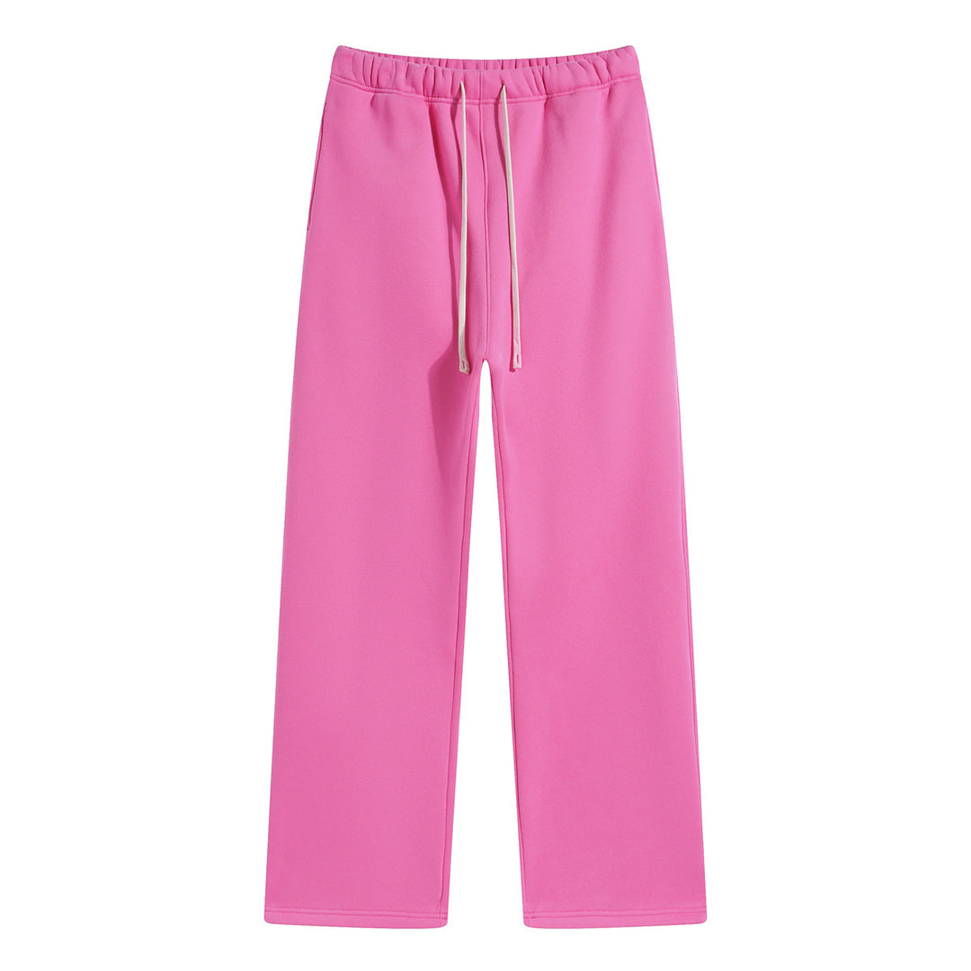 Women’s wide Relax sweatpants with elastic comfort waistband, contrasting drawstring, and straight leg Mune Fashion