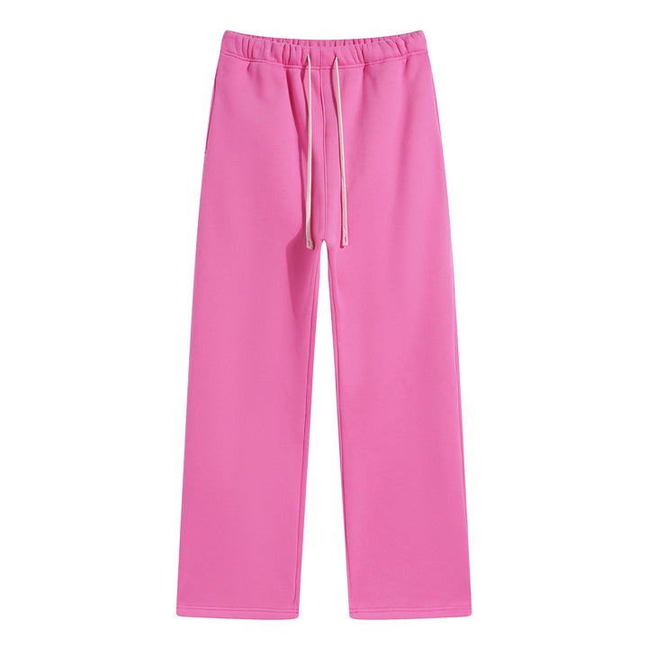 Women’s wide Relax sweatpants with elastic comfort waistband, contrasting drawstring, and straight leg Mune Fashion