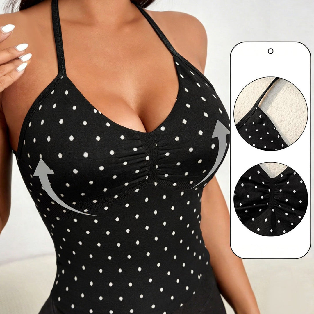 Women's Polka Dots Casual Top Mune Fashion
