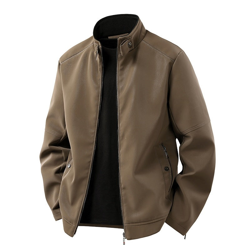 Men's stylish and modern faux leather jacket Mune Fashion