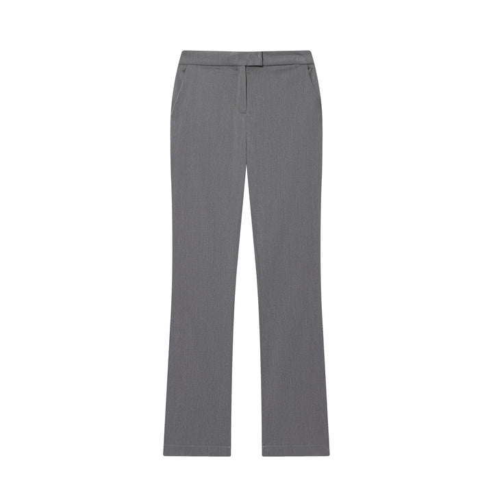Women's tailored suit trousers with straight leg, concealed seam and side pockets Mune Fashion
