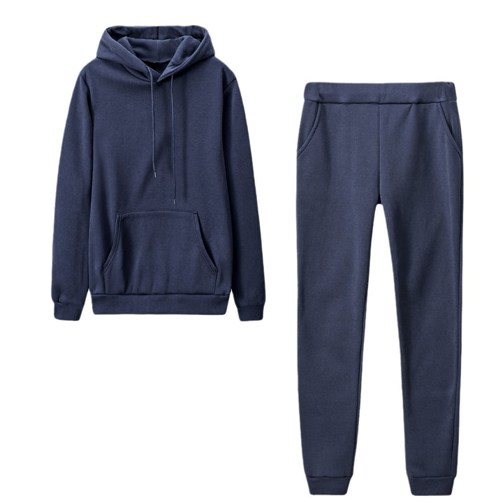 Women's nan Cozy loungewear set with oversized hoodie, kangaroo pocket and slim high waist jogging pants Mune Fashion