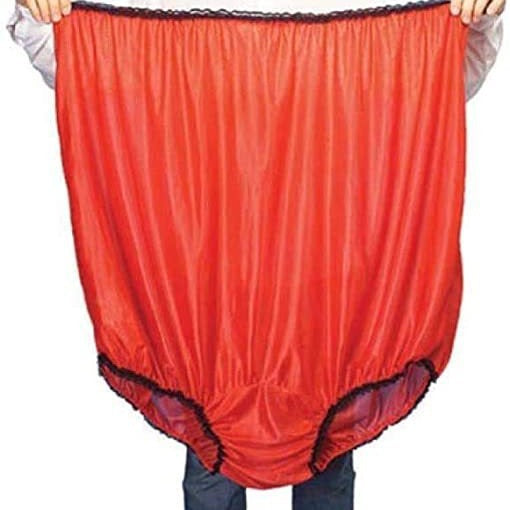 Unisex oversized satin fun slip with elastic waistband Mune Fashion