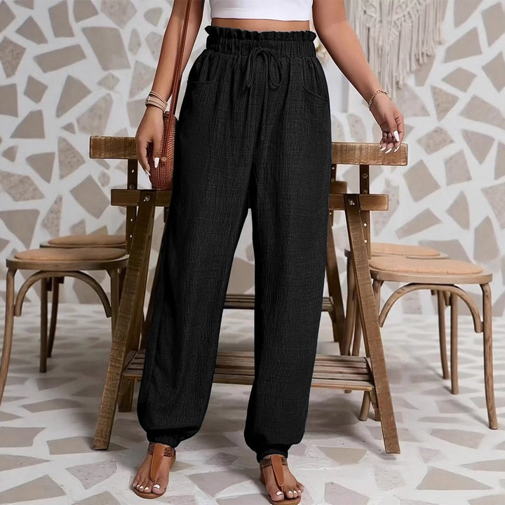 Women's wide paperbag pants Mune Fashion