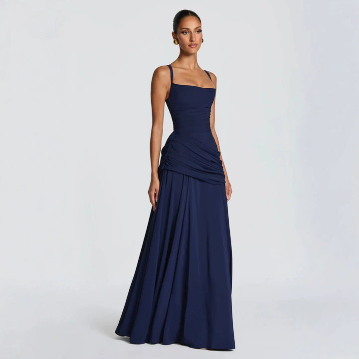 Women's Sheath Dress with Sophisticated Draping Mune Fashion