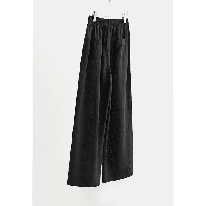Women's Wide Cut Linen Pants Mune Fashion