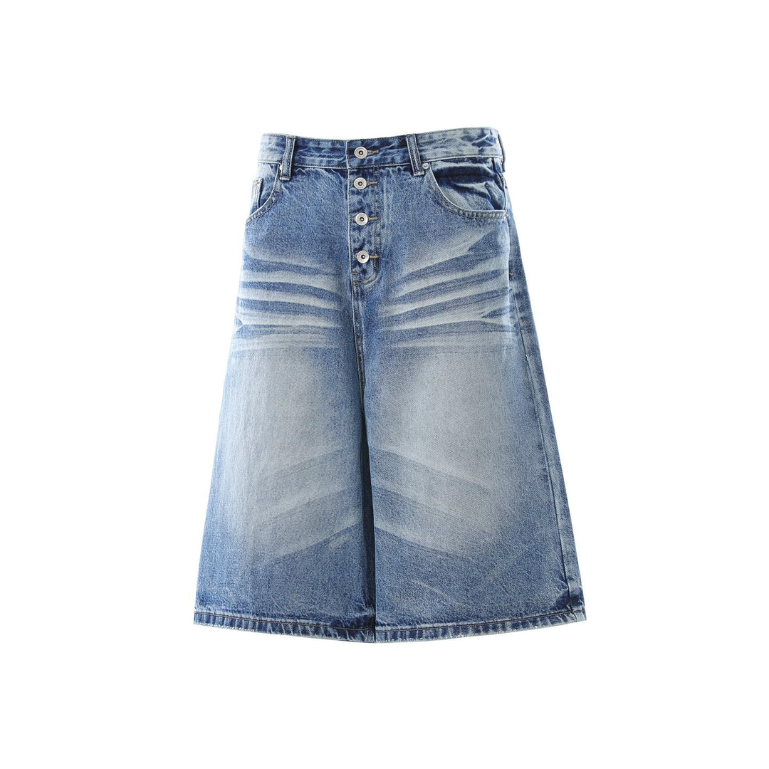 Women's Trendy Denim Shorts with Loose Fit Mune Fashion