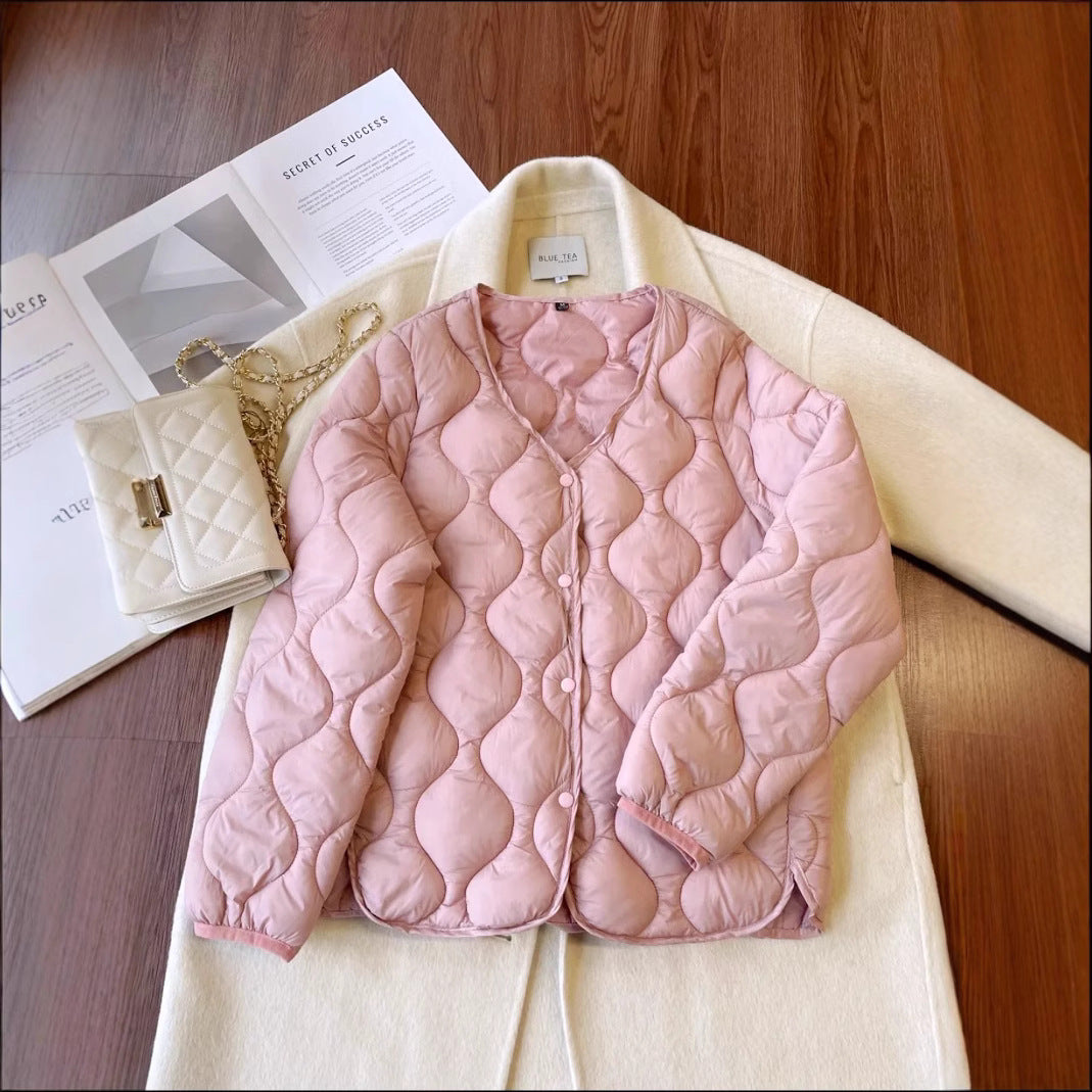 Women Elegant, padded quilted jacket Mune Fashion