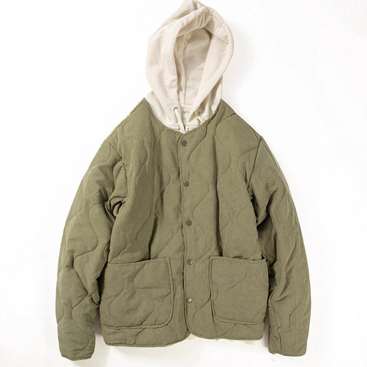 Men's Comfortable Quilted Jacket with Practical Pockets Mune Fashion
