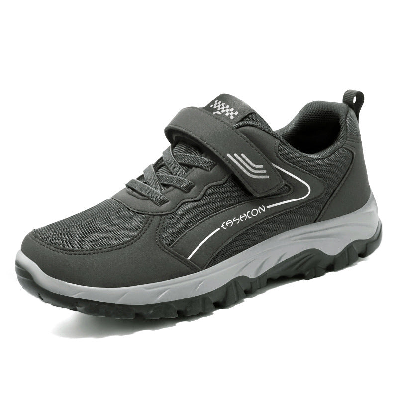 Ladies nan robust Trailwalking sneaker with Velcro closure, padded heel support and shock-absorbing profile sole Mune Fashion