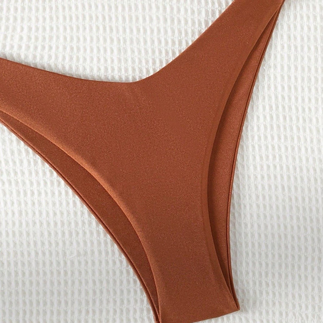 Women's Triangle Bikini with Ruffles Mune Fashion