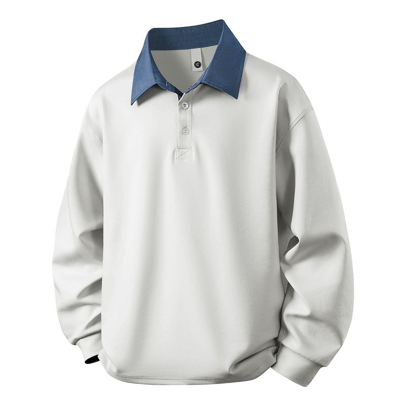 Men's Sporty Long Sleeve Sweater Mune Fashion