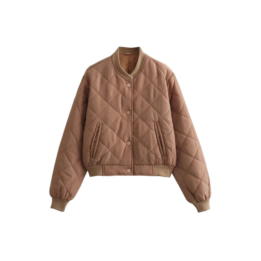 Ladies Patterned Quilted Jacket