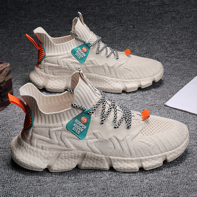 Women sporty upper stretch sneakers with non-slip sole and high comfort Mune Fashion
