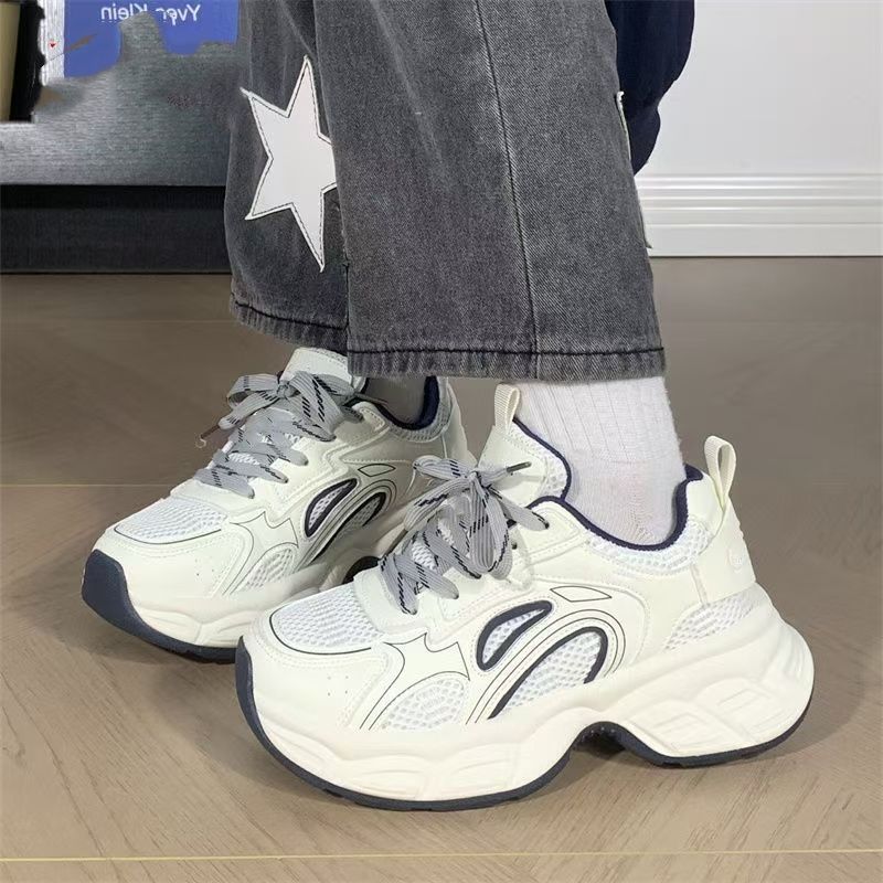 Women's platform sneaker with breathable mesh and sculpted comfort sole Mune Fashion