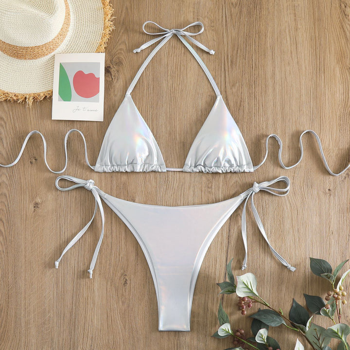 Ladies Triangle Bikini Set Mune Fashion