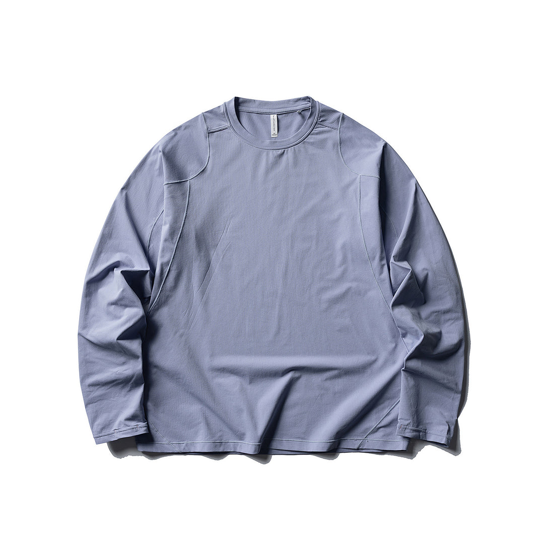 Unisex Lightweight technical long sleeve with round neckline, raglan sleeves and breathable functional material Mune Fashion