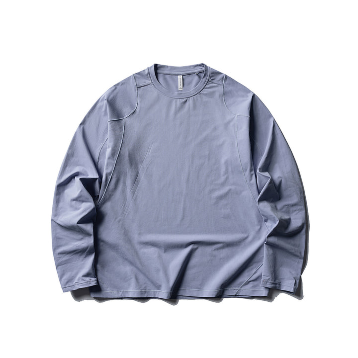 Unisex Lightweight technical long sleeve with round neckline, raglan sleeves and breathable functional material Mune Fashion