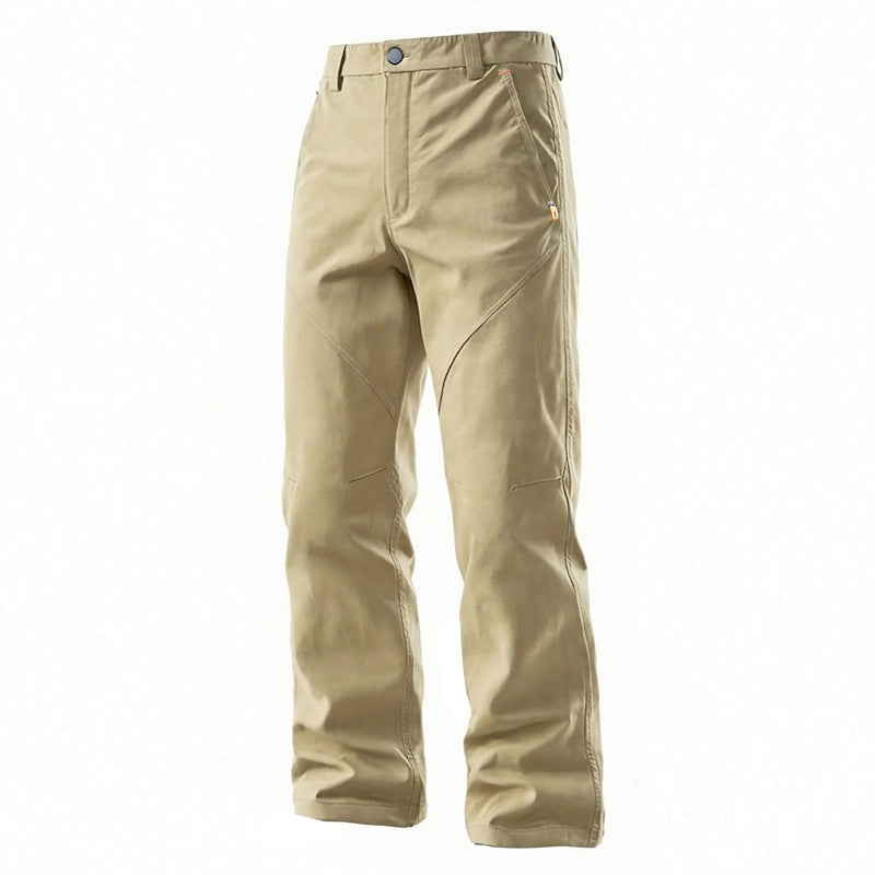Men's Water-Repellent Tech Cargo Pants with Drawstring Waist & Multiple Pockets Mune Fashion