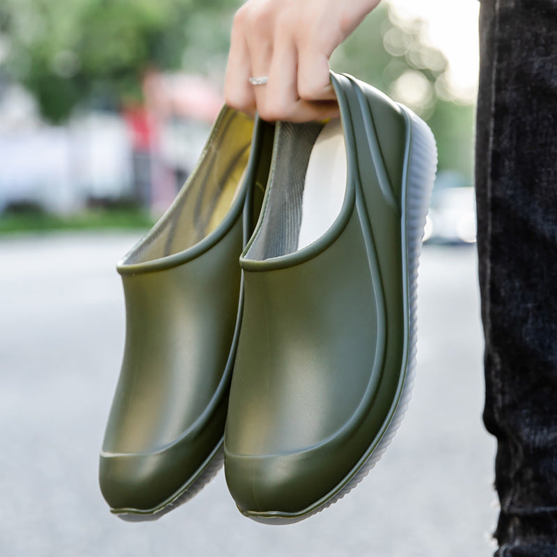 Unisex Waterproof Slip Clogs with Shock-Resistant EVA Sole and Ergonomic Footbed Mune Fashion