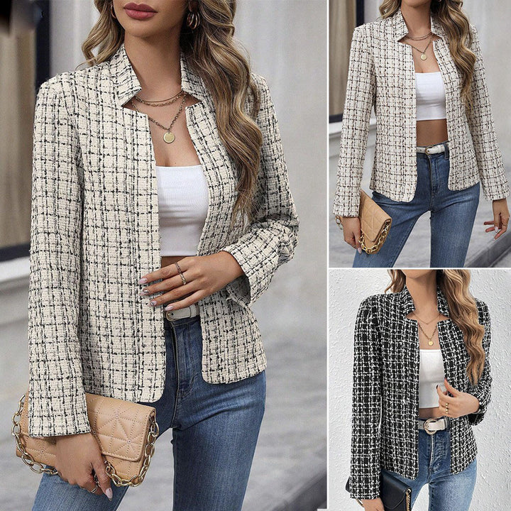 Women's Fashionable Tweed Jacket