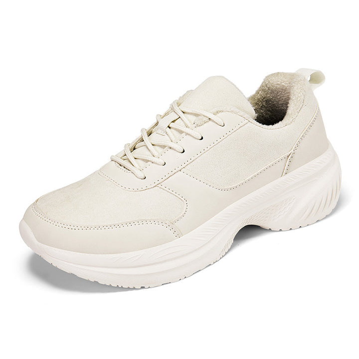 Unisex padded thick-soled sneakers with cushioned tread sole Mune Fashion