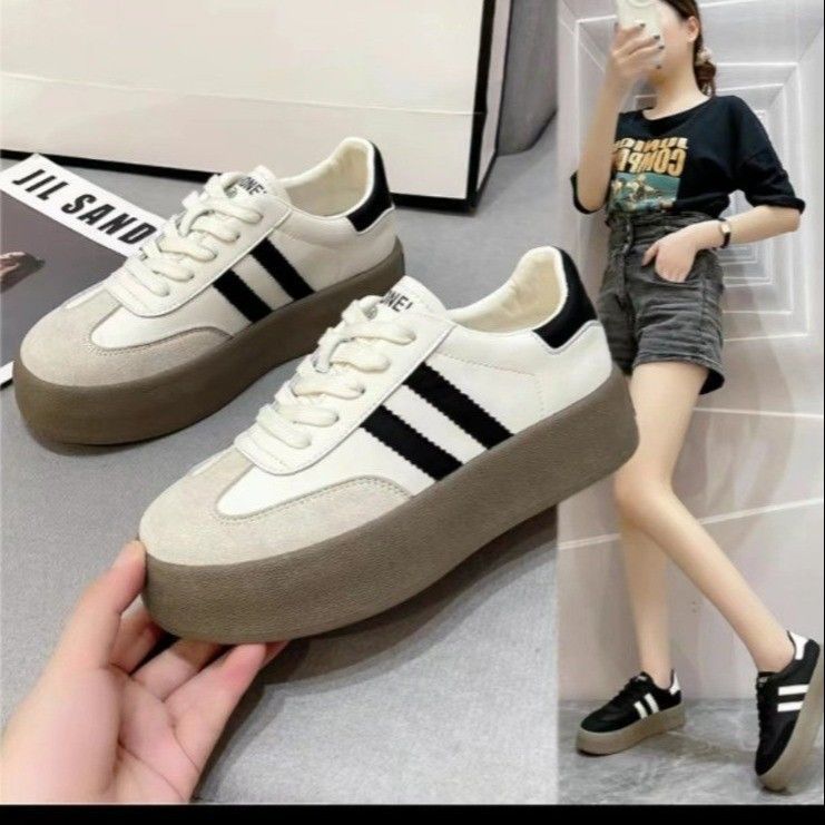 Ladies Sporty Sneakers with Cushioned Sole and Durable Design Mune Fashion