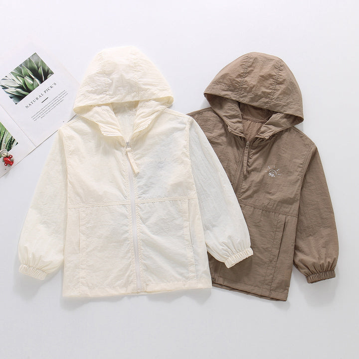 Women nan lightweight ultra-thin UV protection summer jacket with hood Mune Fashion