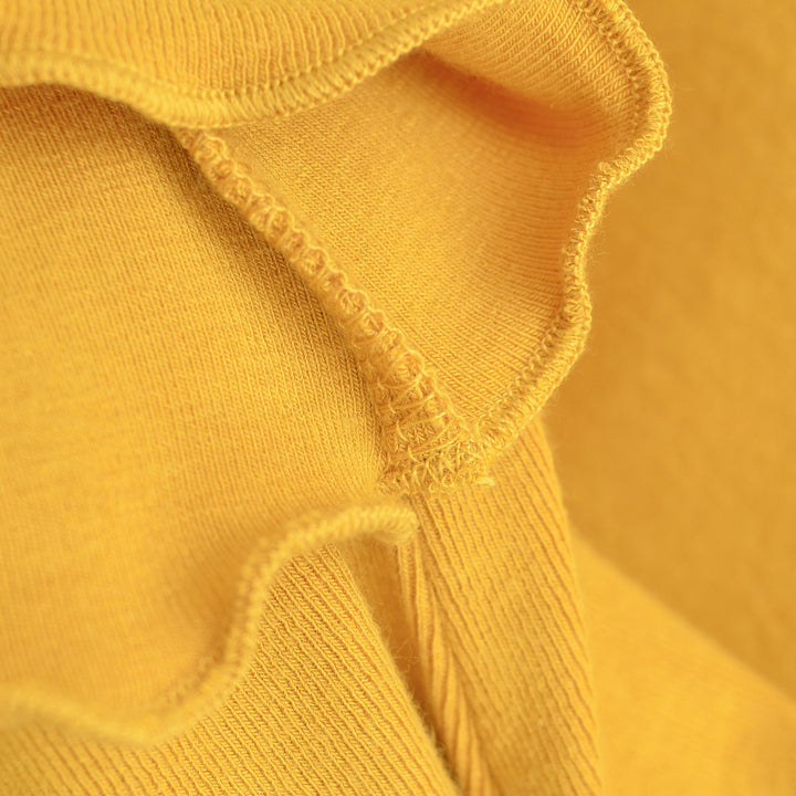 Women Fitted Long Sleeve Fine Knit Top with Square Neckline and Wave Hem Mune Fashion