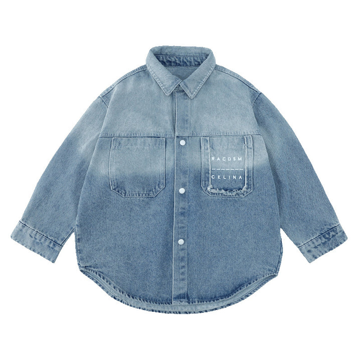 Boys casual denim jacket with stylish details Mune Fashion