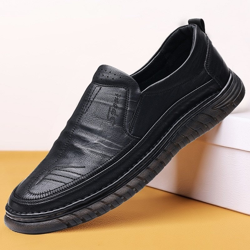 Men's Elegant and Comfortable Leather Moccasins Mune Fashion