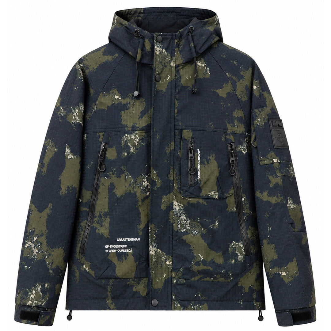 Men's Multi-functional Outdoor Jacket with Hood Mune Fashion