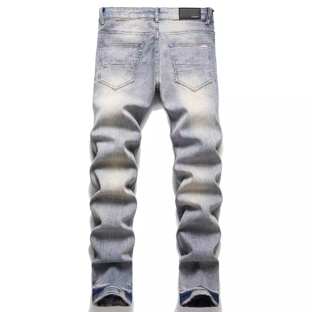 Men's Fashion Slim-Fit Jeans Mune Fashion