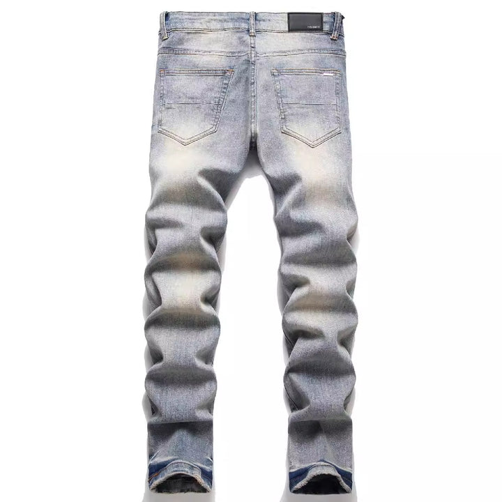Men's Fashion Slim-Fit Jeans Mune Fashion