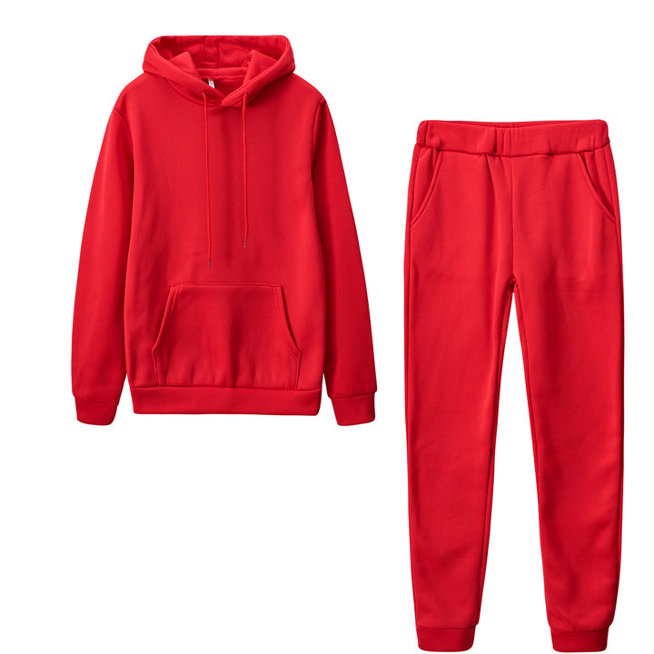 Women's nan Cozy loungewear set with oversized hoodie, kangaroo pocket and slim high waist jogging pants Mune Fashion