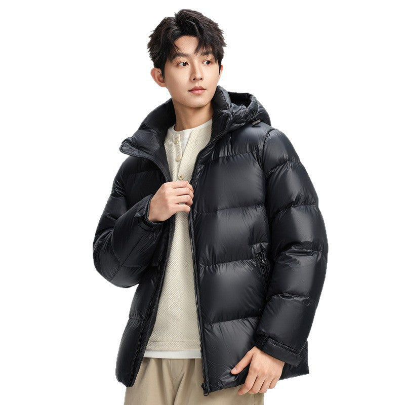 Unisex down jacket with hood Mune Fashion