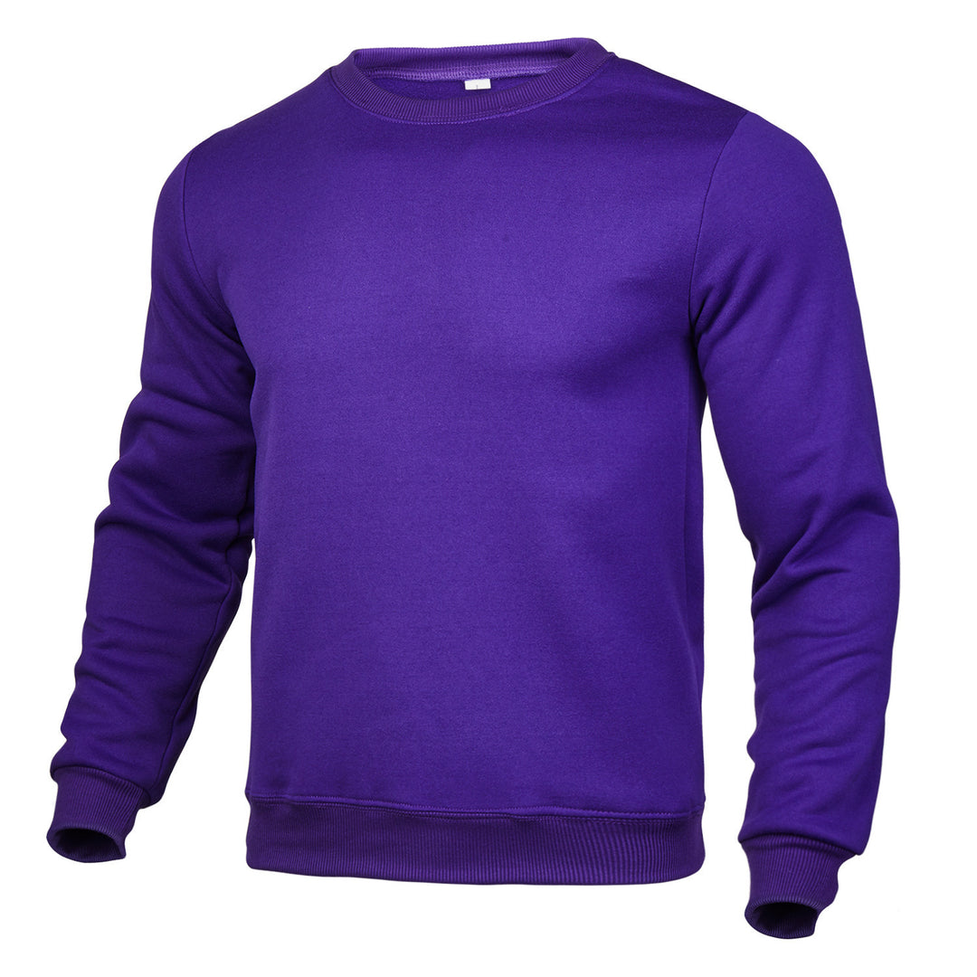 Men's nan classic round neck sweatshirt with soft fleece inner lining, ribbed hem, and reinforced seams Mune Fashion