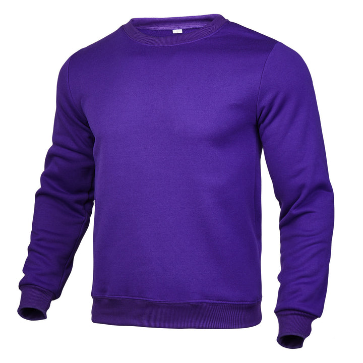 Men's nan classic round neck sweatshirt with soft fleece inner lining, ribbed hem, and reinforced seams Mune Fashion