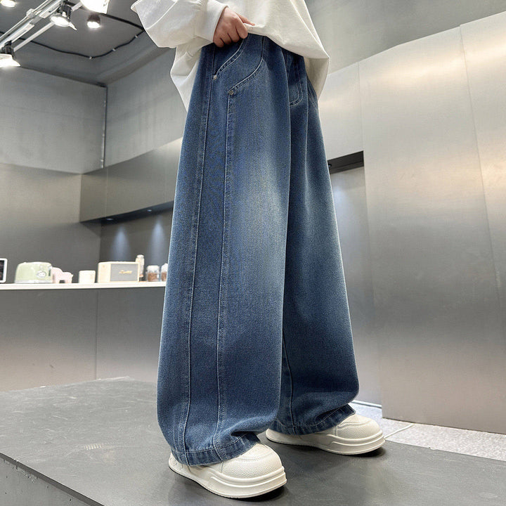 Unisex wide jeans pants with a comfortable cut Mune Fashion