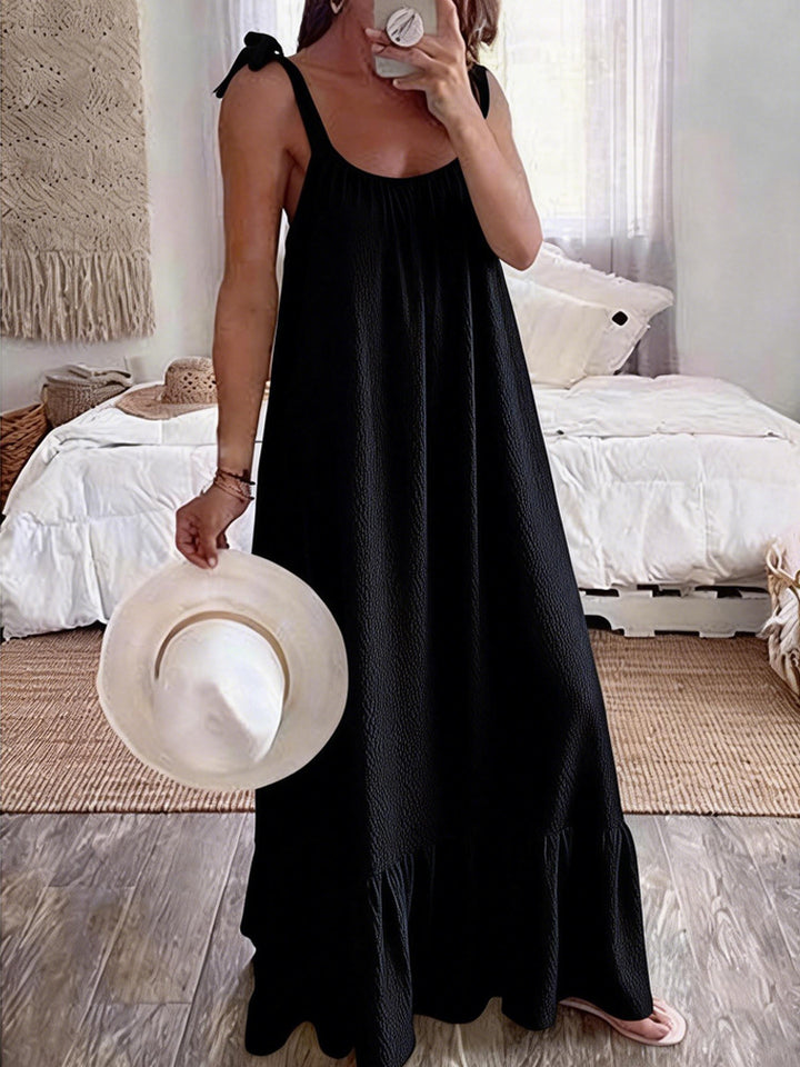 Women's maxi dress with strapless design Mune Fashion