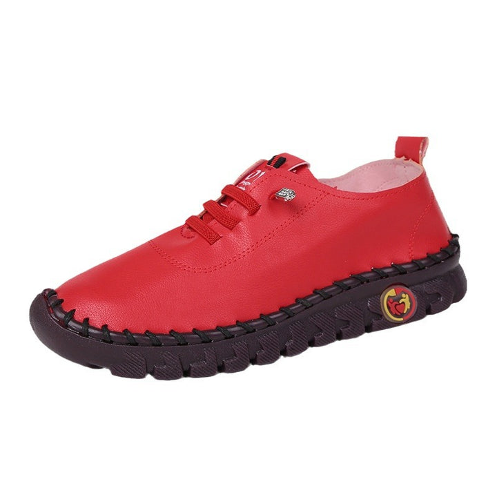 Women's lightweight casual sneakers with hand-stitched welt seam, elastic lacing system and profiled rubber sole Mune Fashion