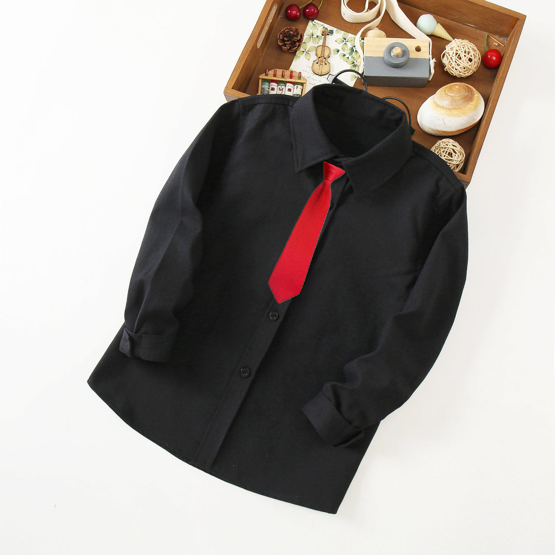 Ladies Classic Long Sleeve Shirt with Stylish Cut Mune Fashion