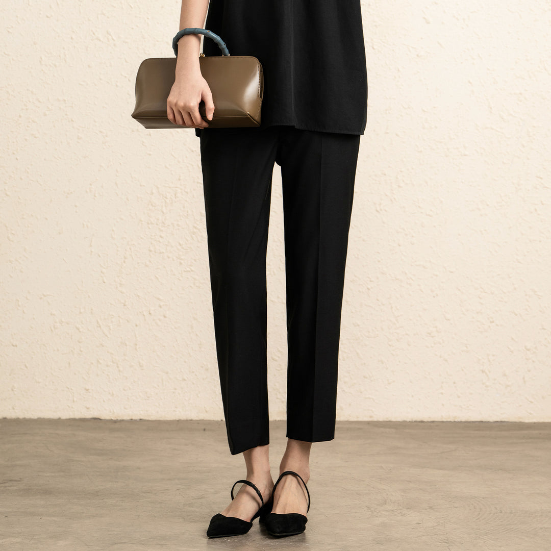 Women's Stylish Tailored Stretch Pants Mune Fashion