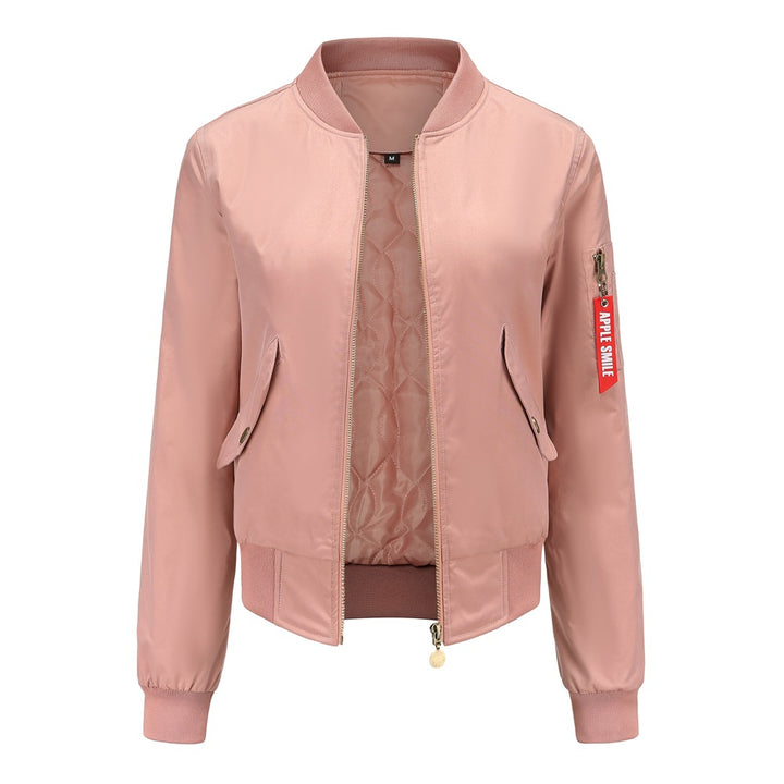 Men's lightweight bomber jacket in classic blouson cut with arm pocket and welt pockets Mune Fashion