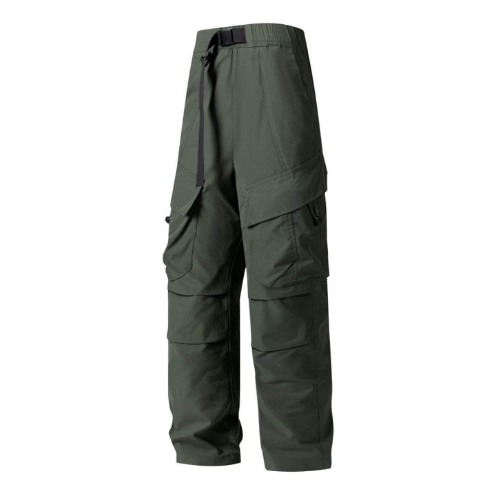 Men's Versatile Cargo Pants with Numerous Pockets